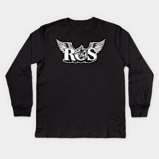 Official ROS Winged Logo (2020 Remix) Kids Long Sleeve T-Shirt